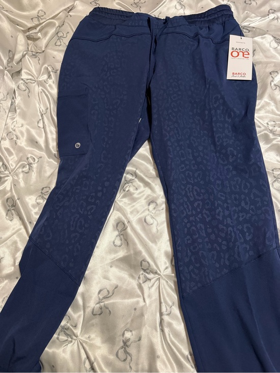 Barco Uniforms Pants - Barco Uniforms Women’s Indigo Mystic Cheetah Joggers